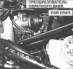  Система повторного сжигания отработанных газов (EGR) Subaru Legacy